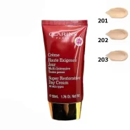 کرم پودر تیوپی کلارنس CLARINS اس پی اف 10 رنگ روشن شماره 201 حجم 50 میل