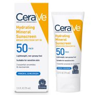 ضد آفتاب سراوی Cerave hydrating sunscreen حجم 75 میلی لیتر SPF 50