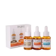 پک 3عددی سرم پوستی بالانس مدل The mighty three Balance active formula the mighty 3 serum set