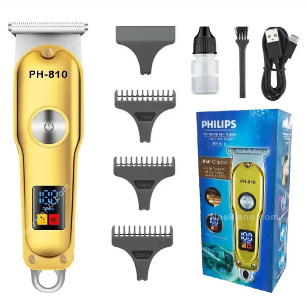 ماشین اصلاح صفر زن و خط زن توربو موتور فیلیپس مدل Philips ph-810