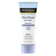 کرم ضد آفتاب SPF45 نوتروژینا مدل neutrogena ultra sheer sunscreen حجم 88 میلی لیتر