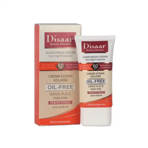 ضد آفتاب دیسار disaar spf60 Oil-Free