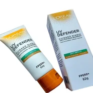 ضدآفتاب لورال مدل UV Defender SPF 50 حجم 82 گرم