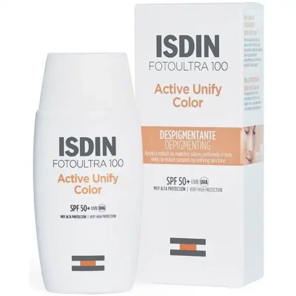 ضد آفتاب رنگی اورجینال ایزدین مدل isdin active unify color | اصل