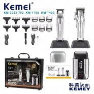 ست ماشین اصلاح کیمی Kemei km-1798+3023-702+T402