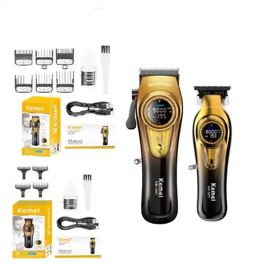 ست ماشین اصلاح کیمی Kemei مدل های km-1691 و km-1677